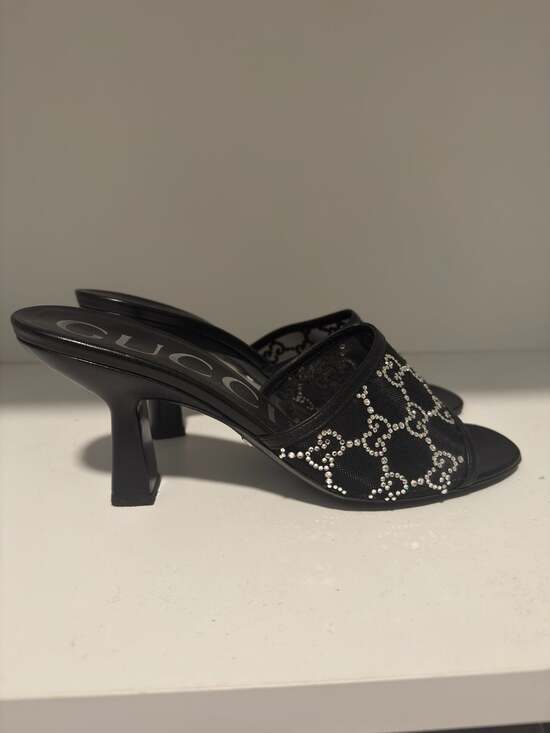 Gucci Embellished GG Kitten-Heel - 37 EU (7 US) - Picture 3 of 4